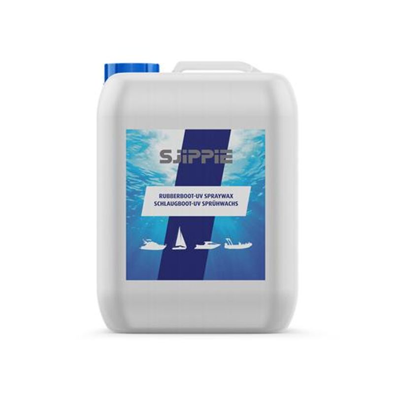 Sjippie rubberboot UV spraywax / jerrycan 2,5ltr