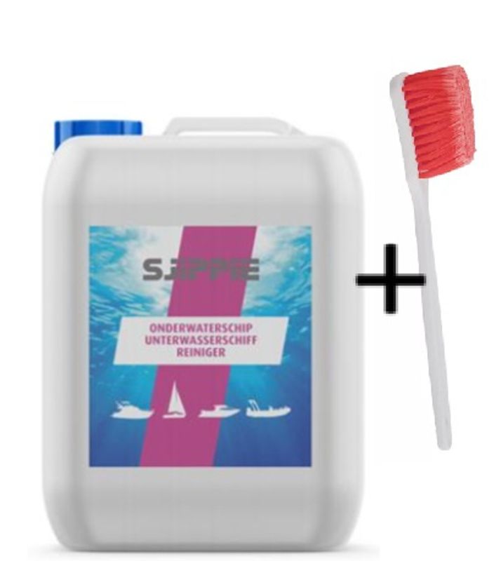 Sjippie onderwaterschip reininger / jerrycan 2,5ltr